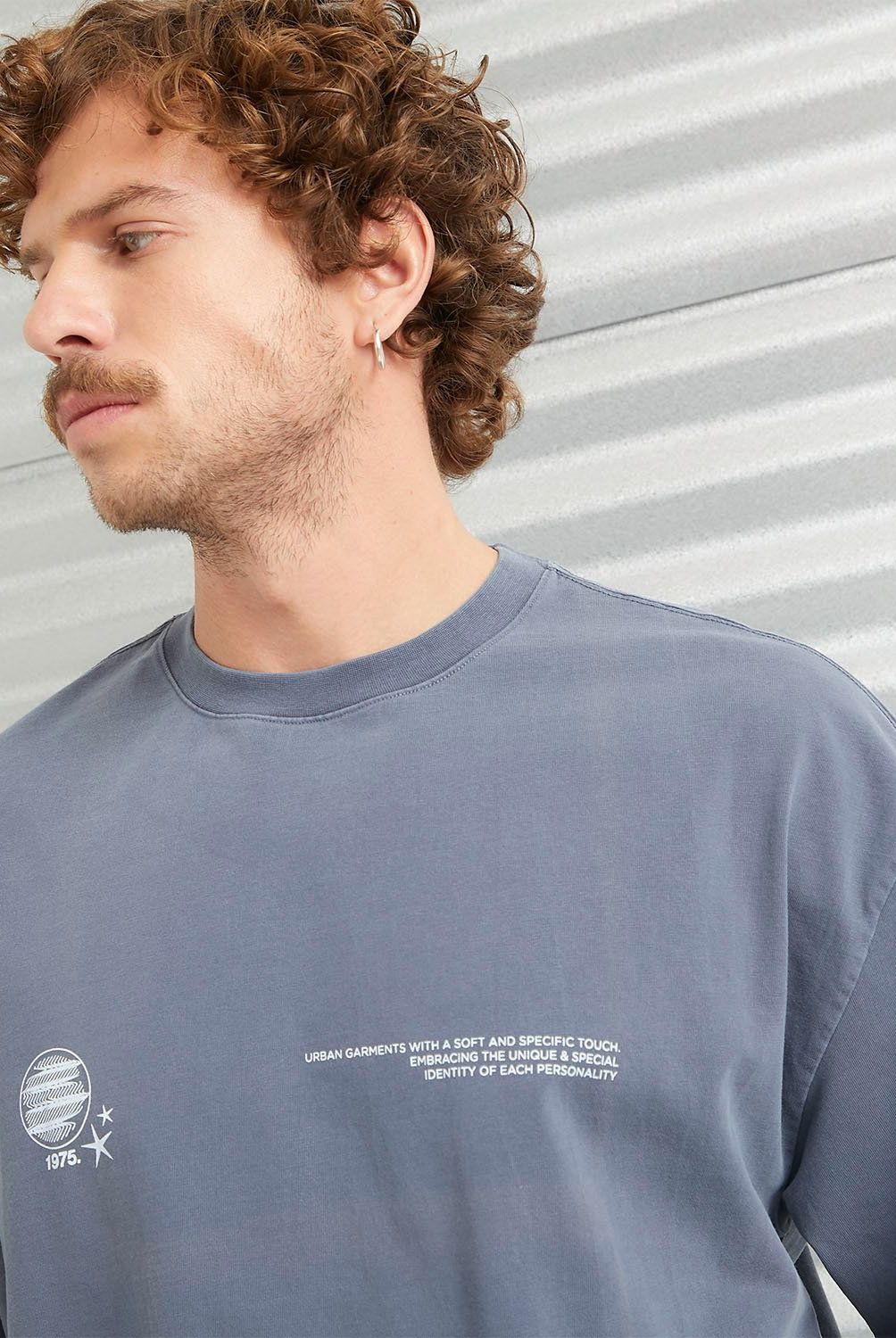 AMERICANINO - Polera Manga Corta Boxy Fit Algodón Hombre Americanino