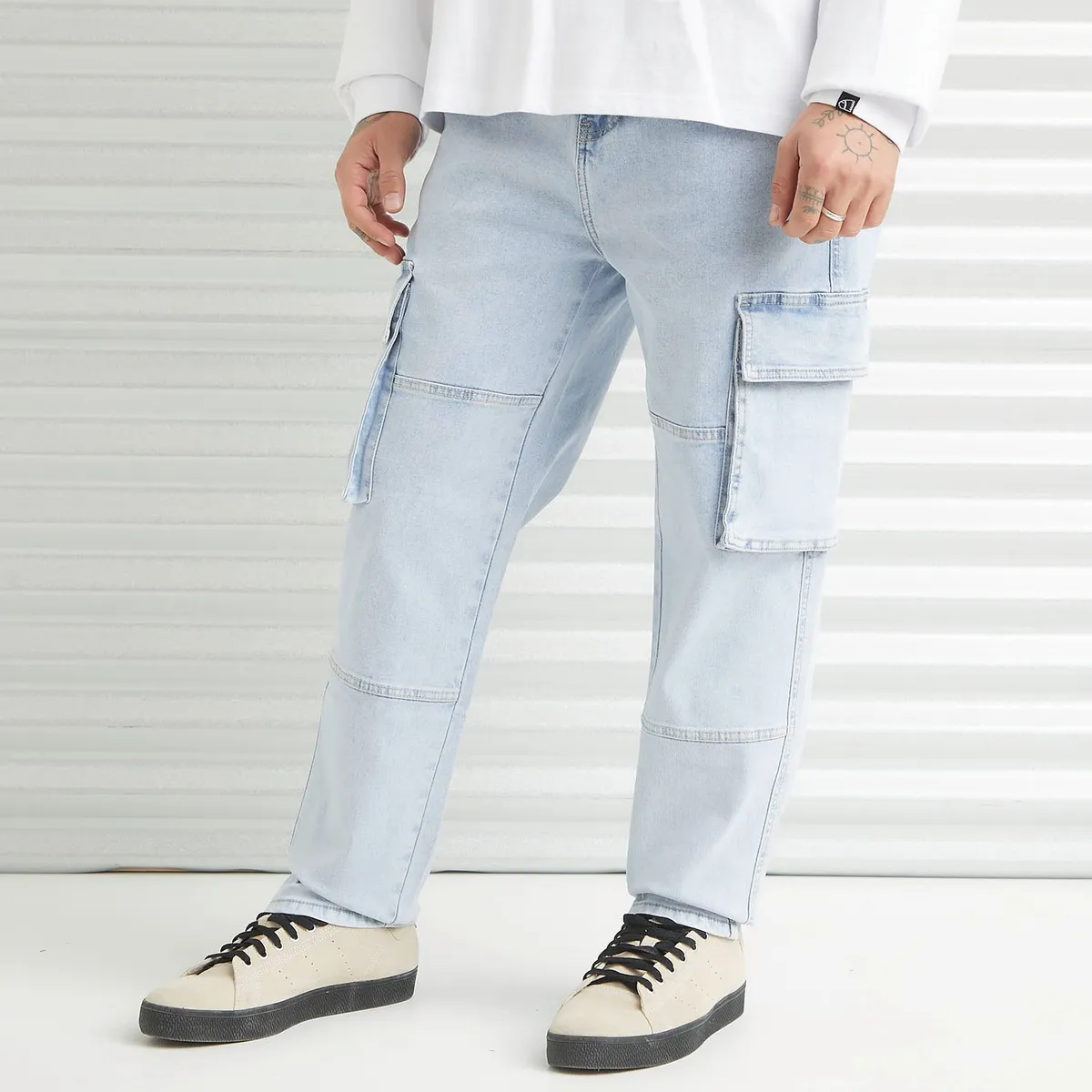 AMERICANINO - Jeans Cargo Hombre Americanino