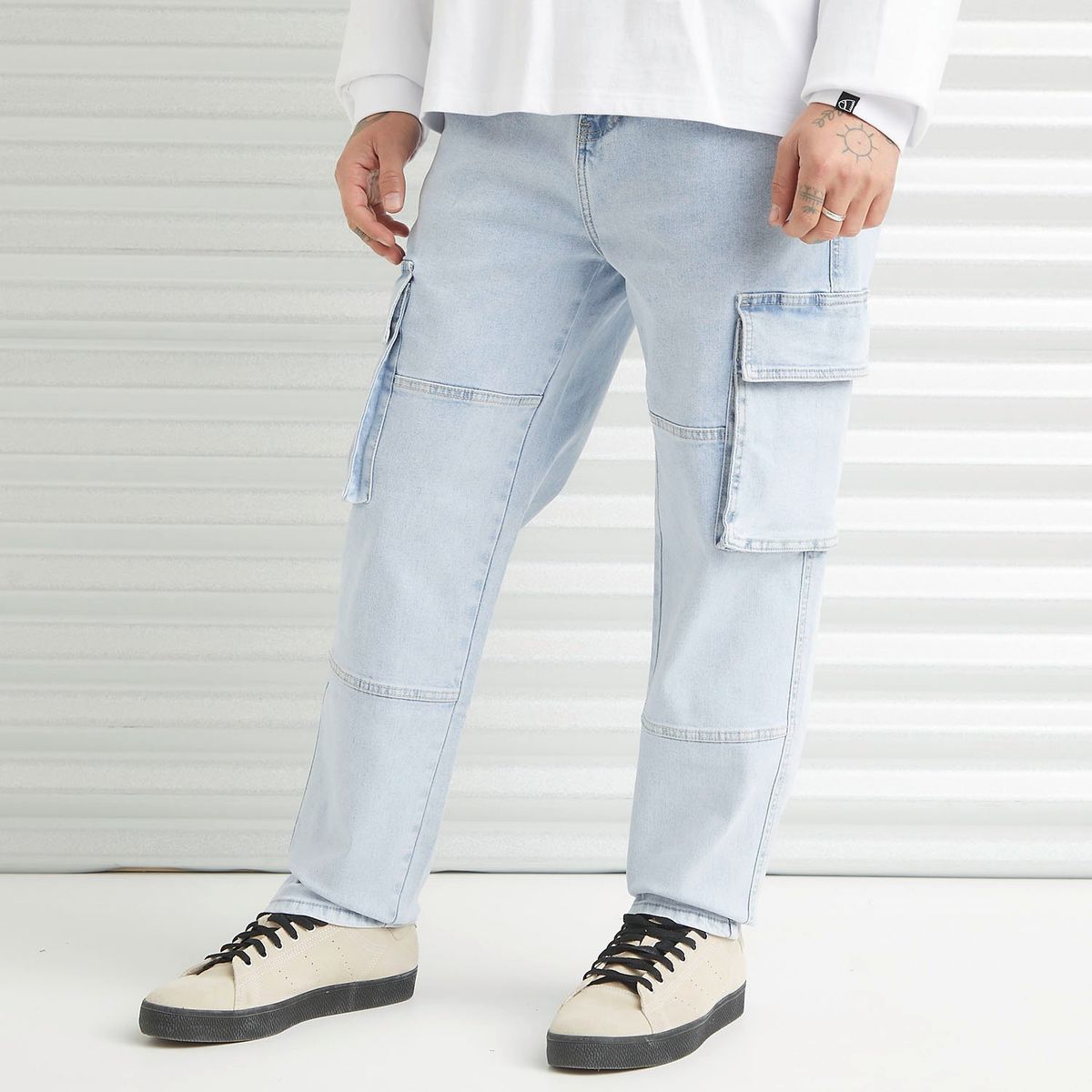 AMERICANINO - Jeans Cargo Hombre Americanino