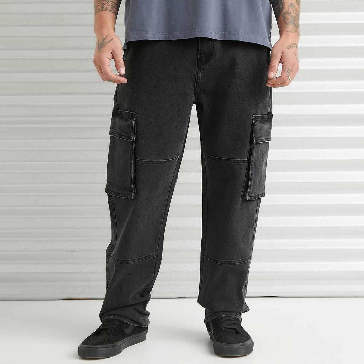 AMERICANINO - Jeans Cargo Hombre Americanino