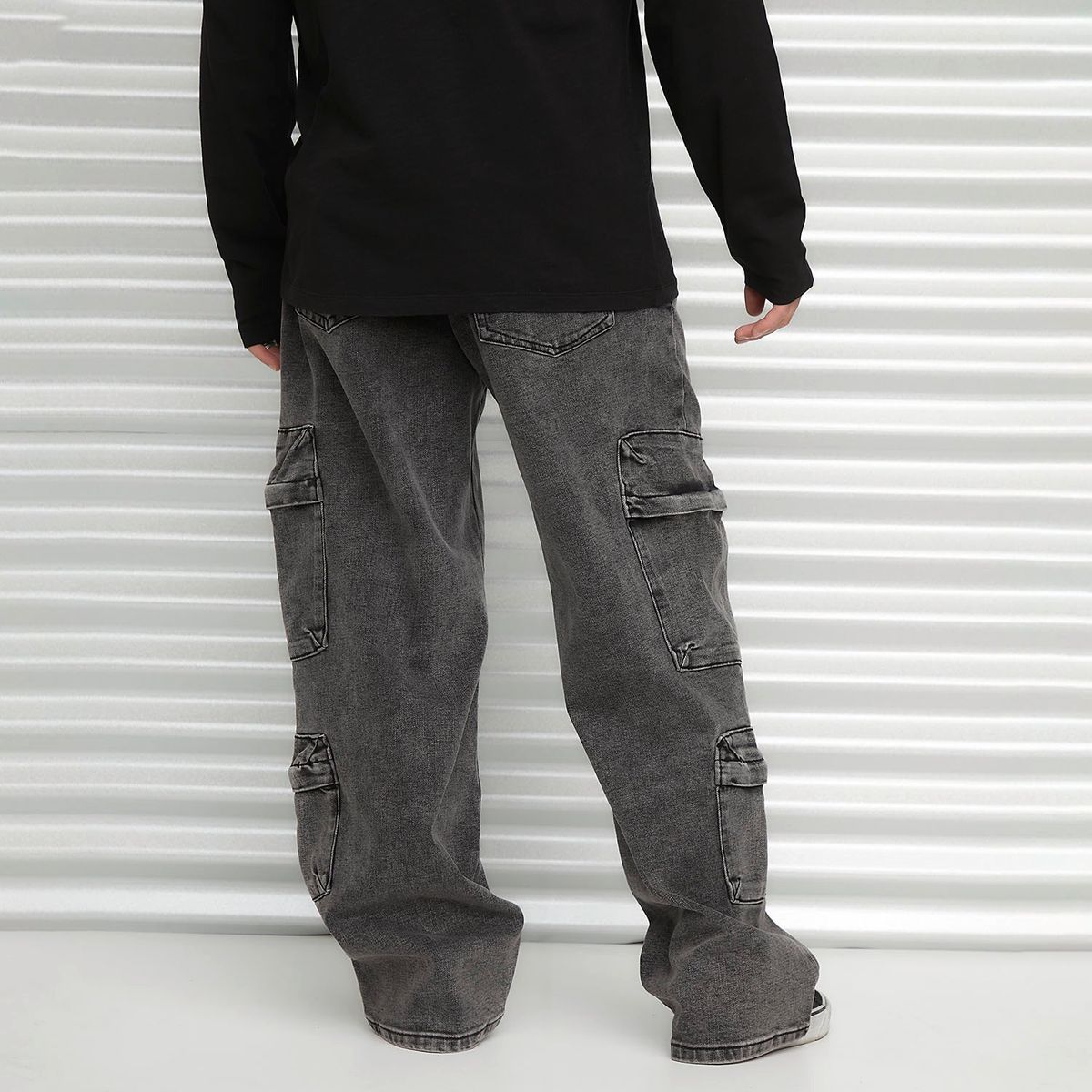 AMERICANINO - Jeans Americanino Cargo Tiro Medio Algodón Hombre