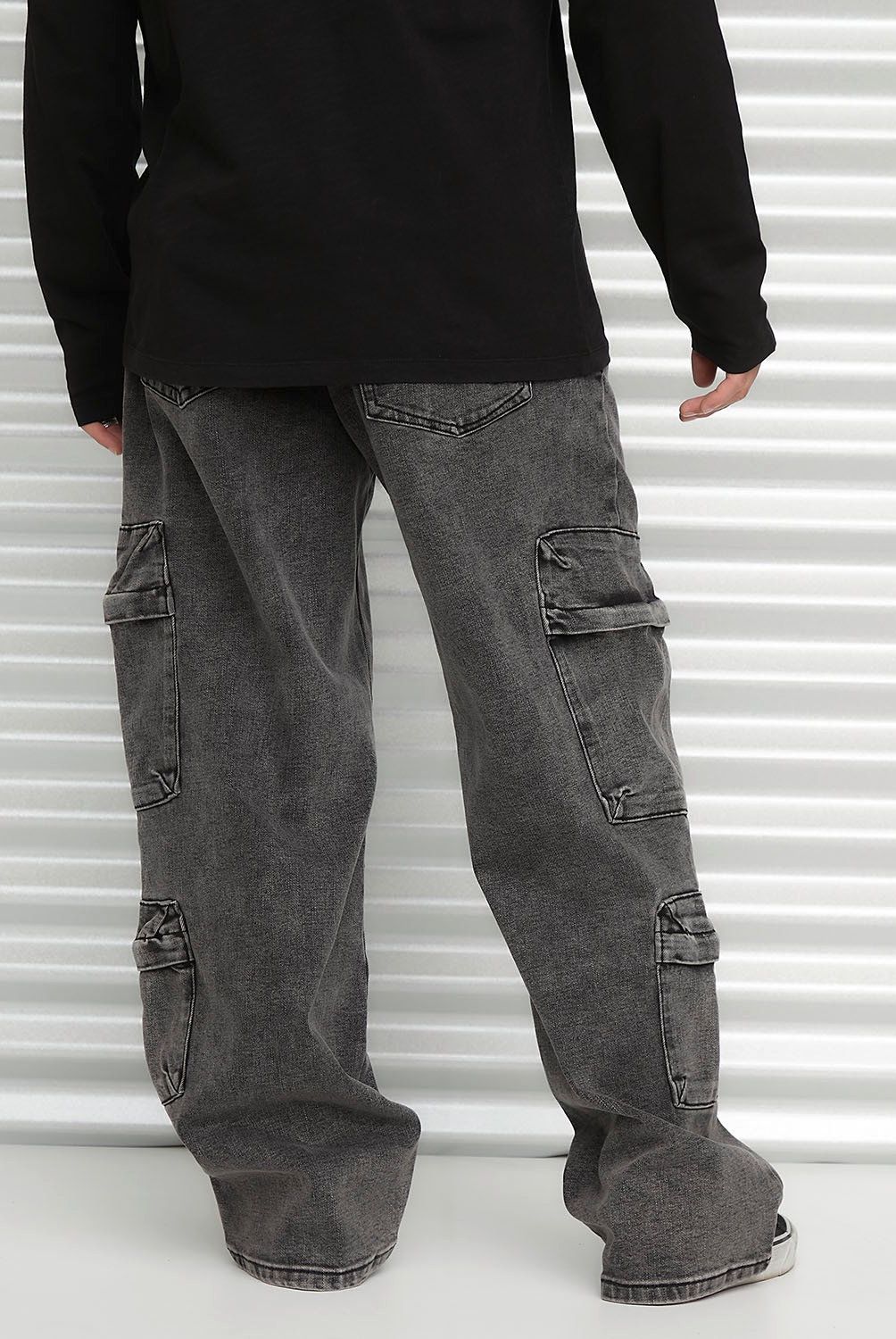 AMERICANINO - Jeans Cargo Tiro Medio Hombre Americanino