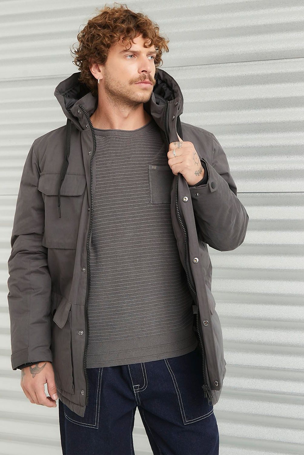 AMERICANINO - Chaqueta Acolchada Hombre Americanino