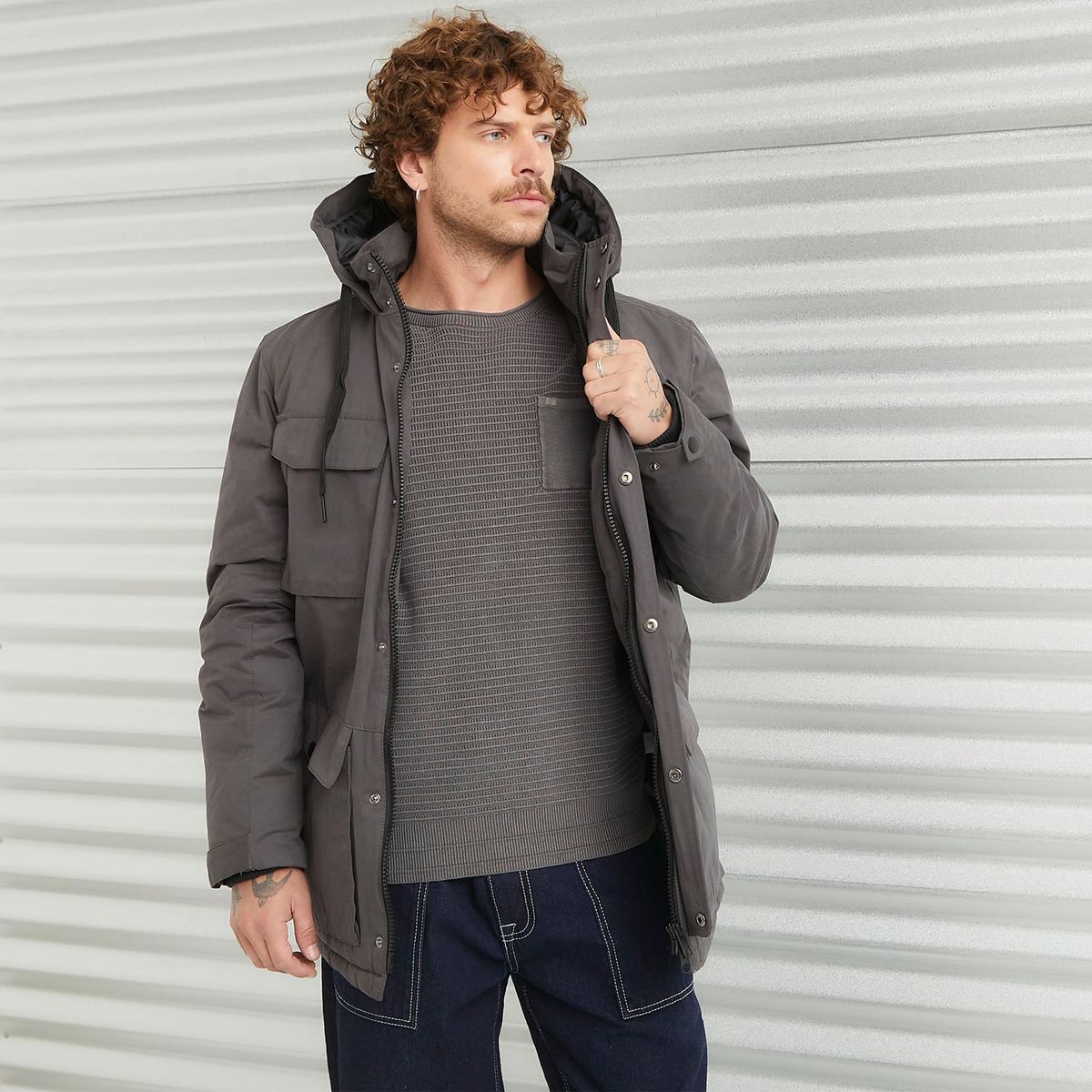 AMERICANINO - Chaqueta Acolchada Hombre Americanino