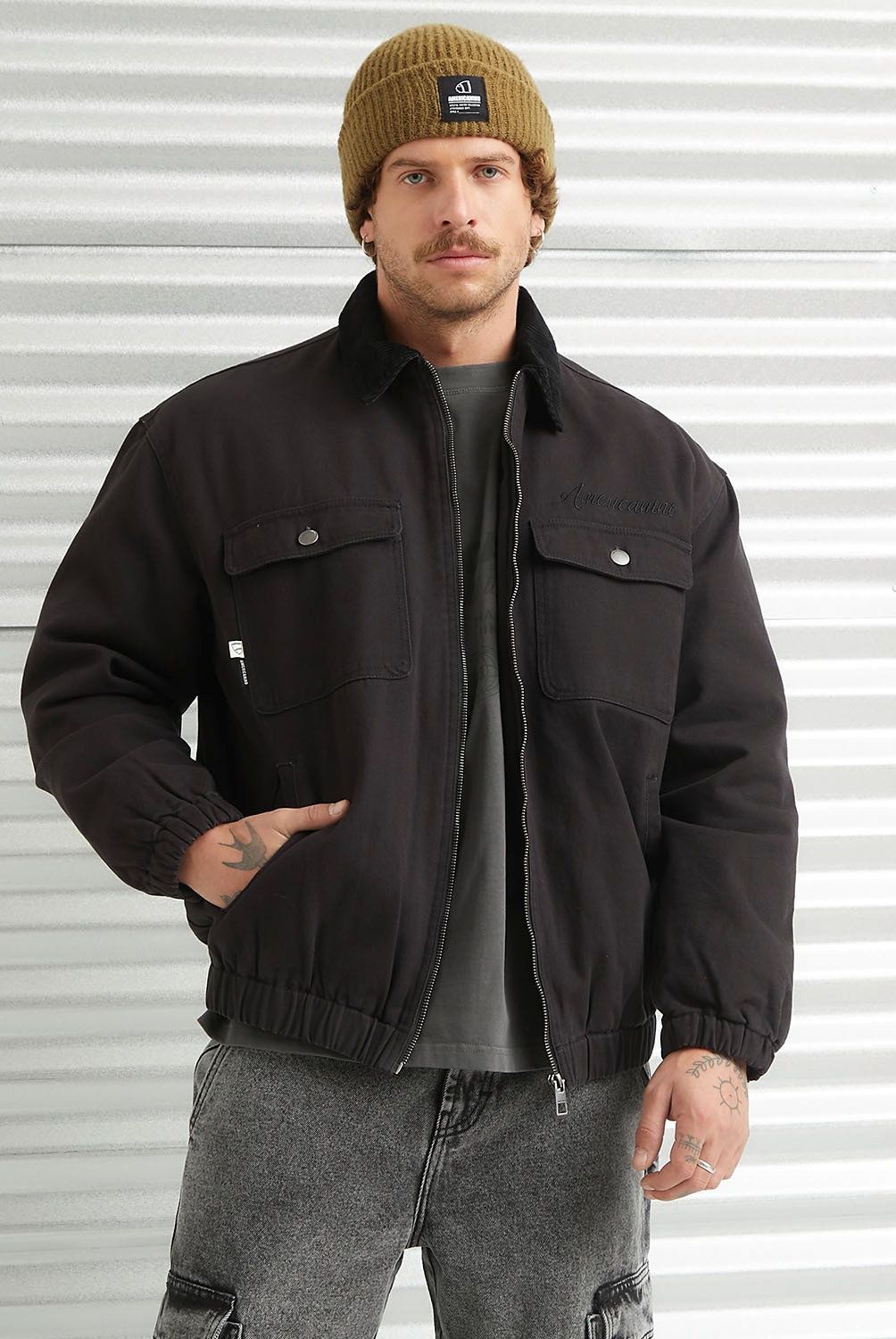 AMERICANINO - Chaqueta Acolchada Hombre Americanino