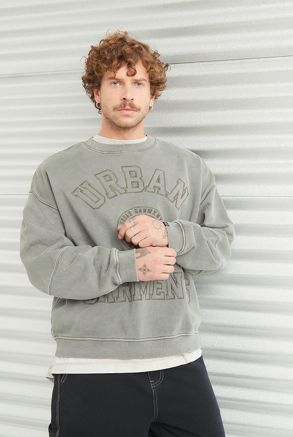 AMERICANINO - Polerón Boxy Fit Hombre Americanino