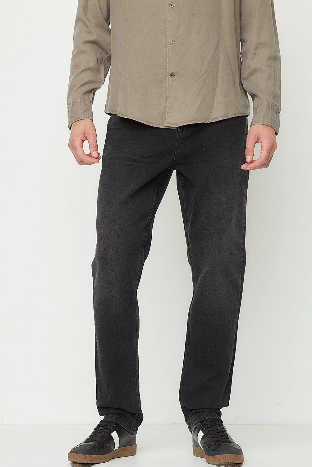 BASEMENT - Jeans Slim Fit Basement Hombre Algodón Semi Elasticado