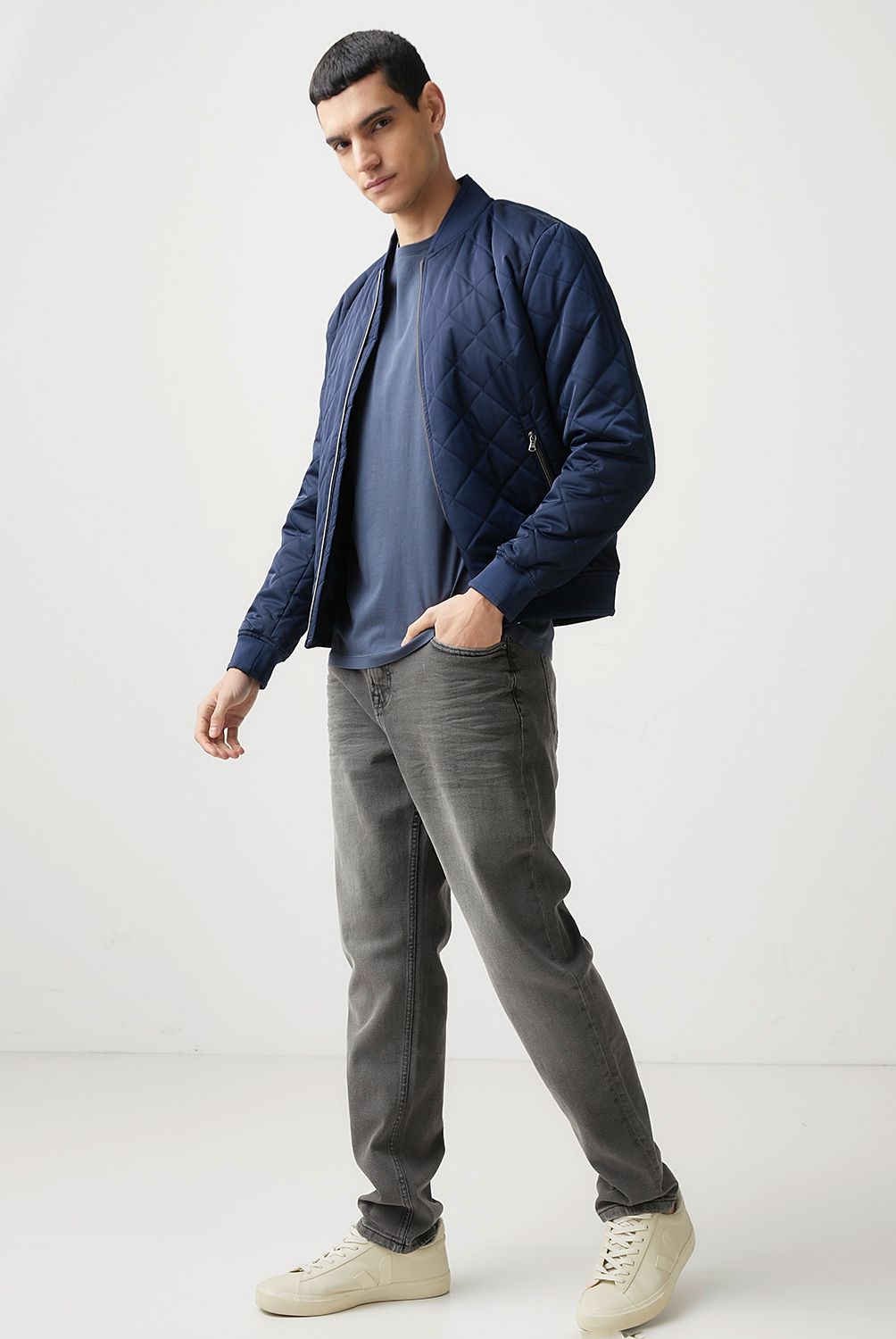 BASEMENT - Jeans Slim Fit Basement Hombre Algodón Semi Elasticado