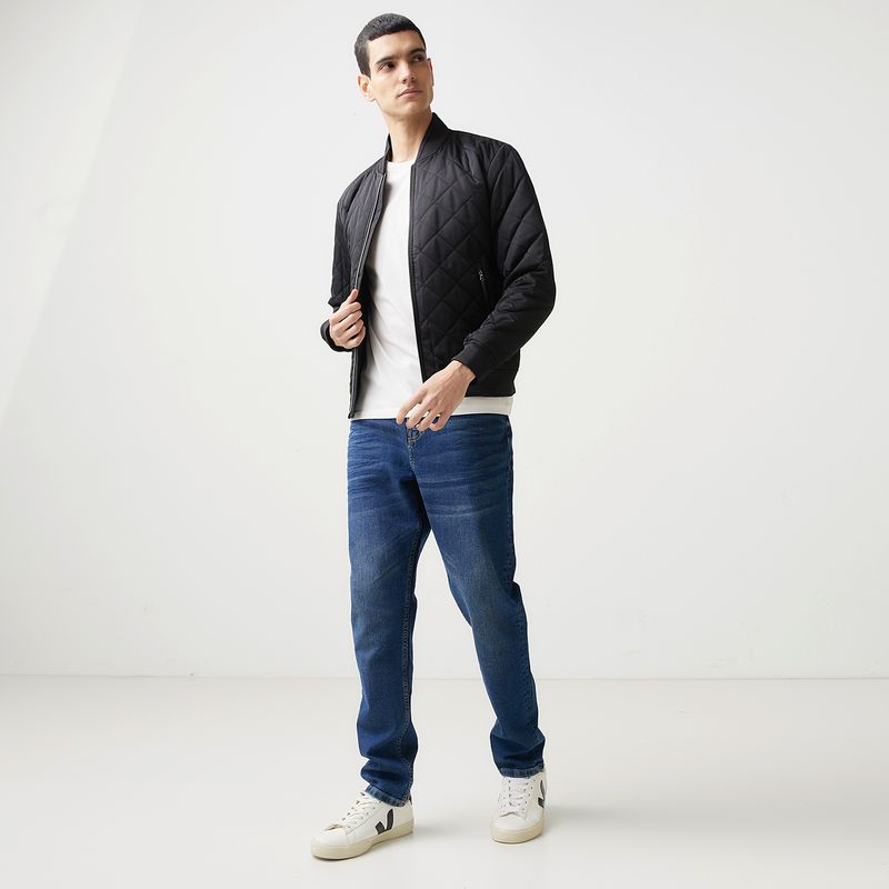 BASEMENT - Jeans Slim Fit Basement Hombre Algodón Semi Elasticado