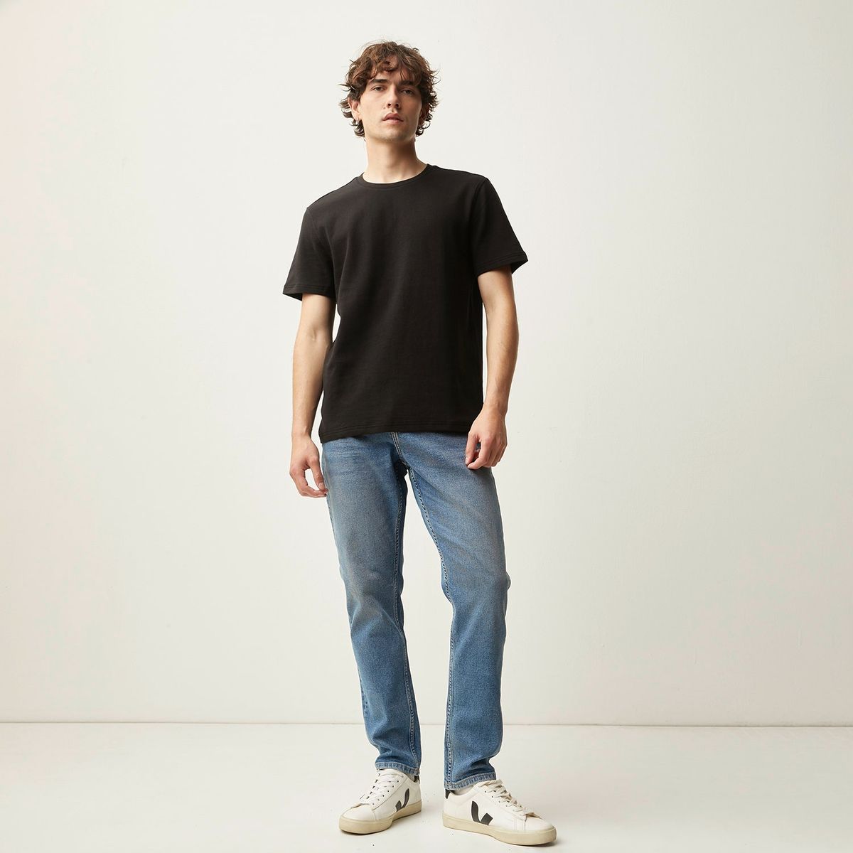 BASEMENT - Jeans Slim Fit Basement Hombre Algodón Semi Elasticado