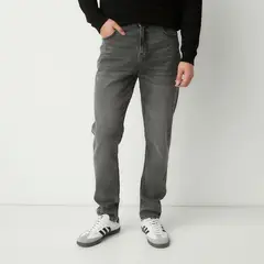BASEMENT - Jeans Slim Fit Hombre Algodón Semi Elasticado