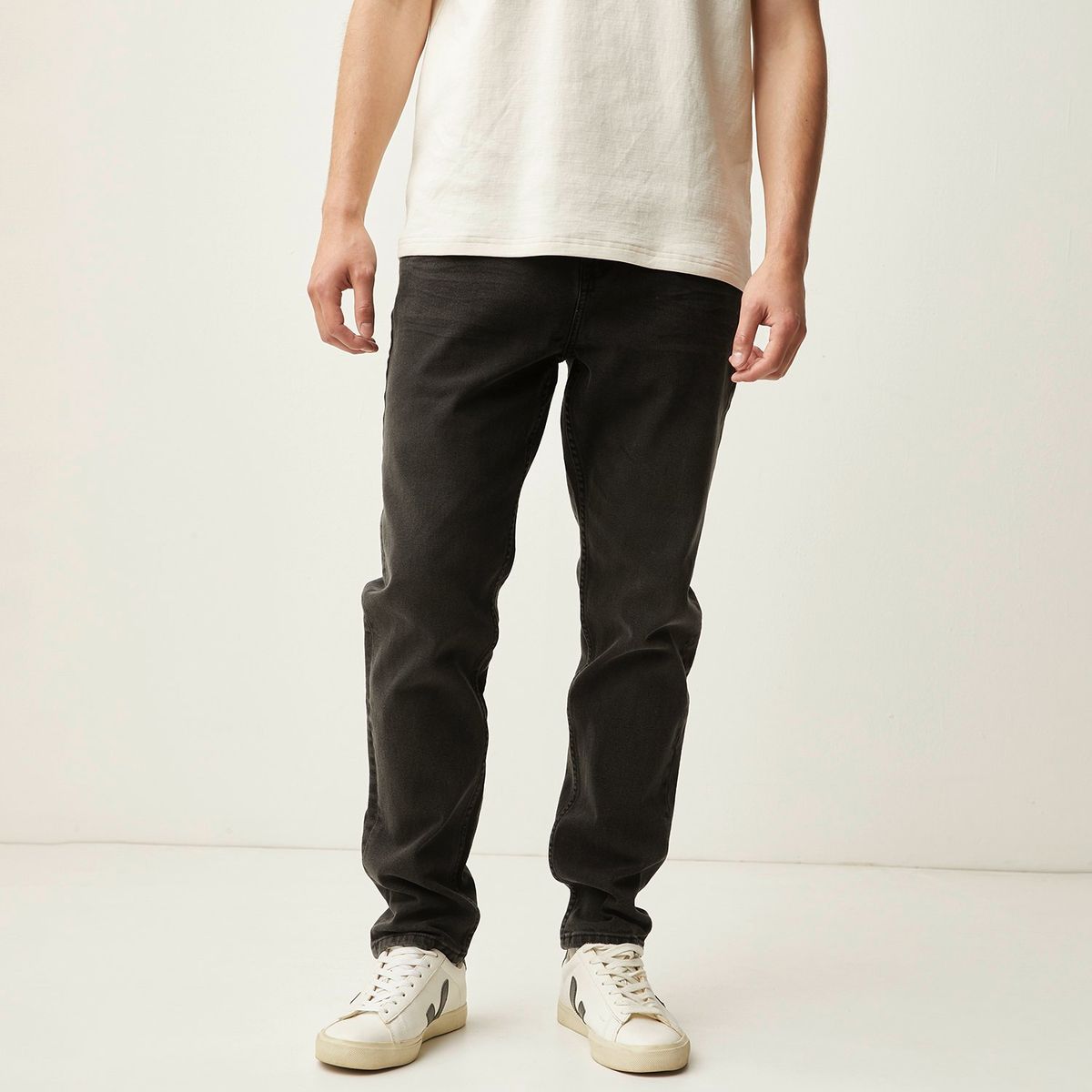 BASEMENT - Jeans Slim Fit Basement Hombre Algodón Semi Elasticado