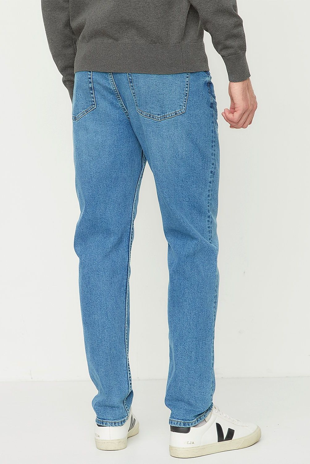 BASEMENT - Jeans Slim Fit Basement Hombre Algodón Semi Elasticado