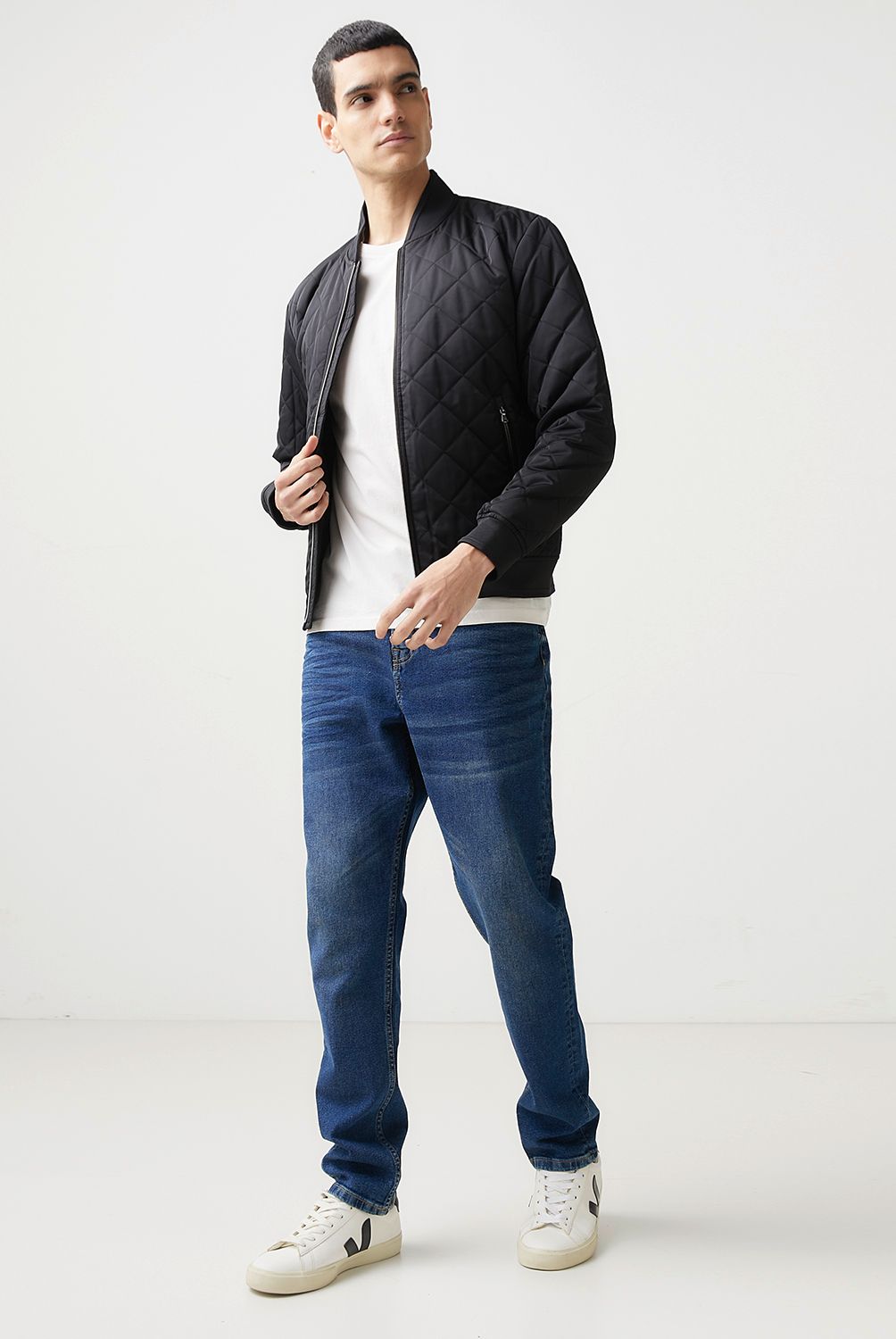 BASEMENT - Jeans Slim Fit Basement Hombre Algodón Semi Elasticado