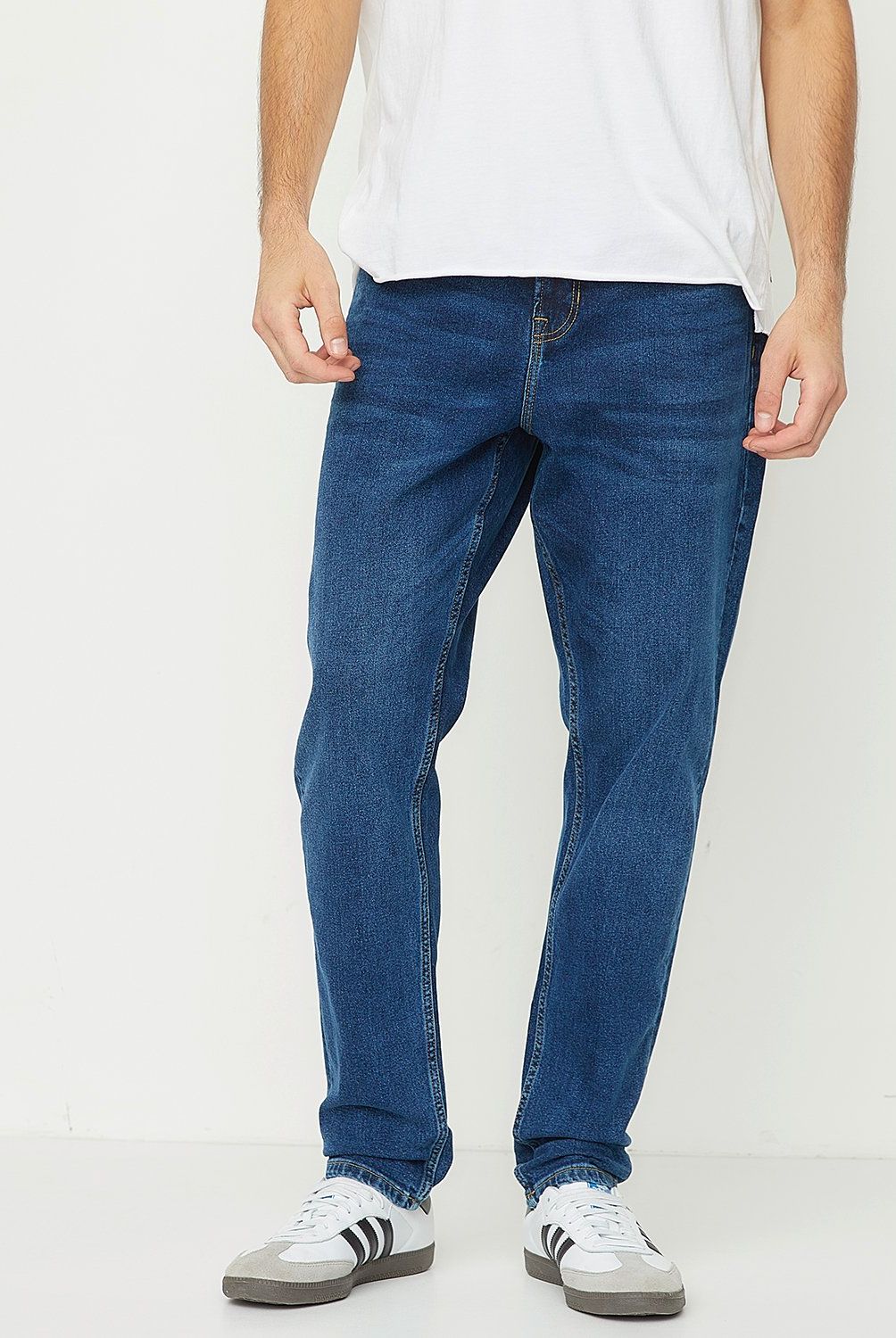 BASEMENT - Jeans Slim Fit Basement Hombre Algodón Semi Elasticado