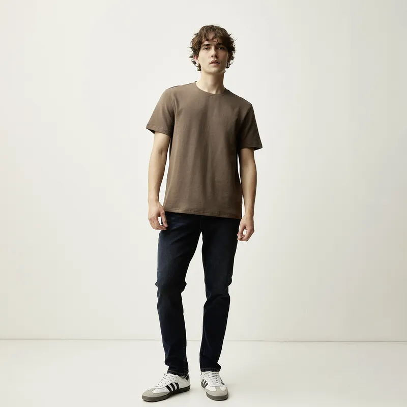 BASEMENT - Jeans Slim Fit Basement Hombre Algodón Semi Elasticado