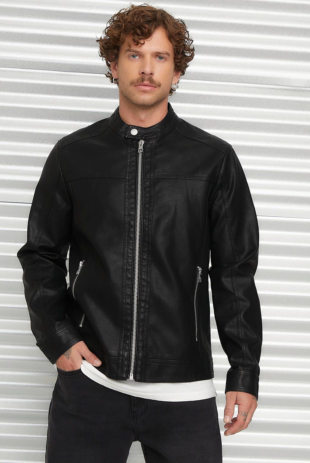 AMERICANINO - Chaqueta Pu Hombre Americanino