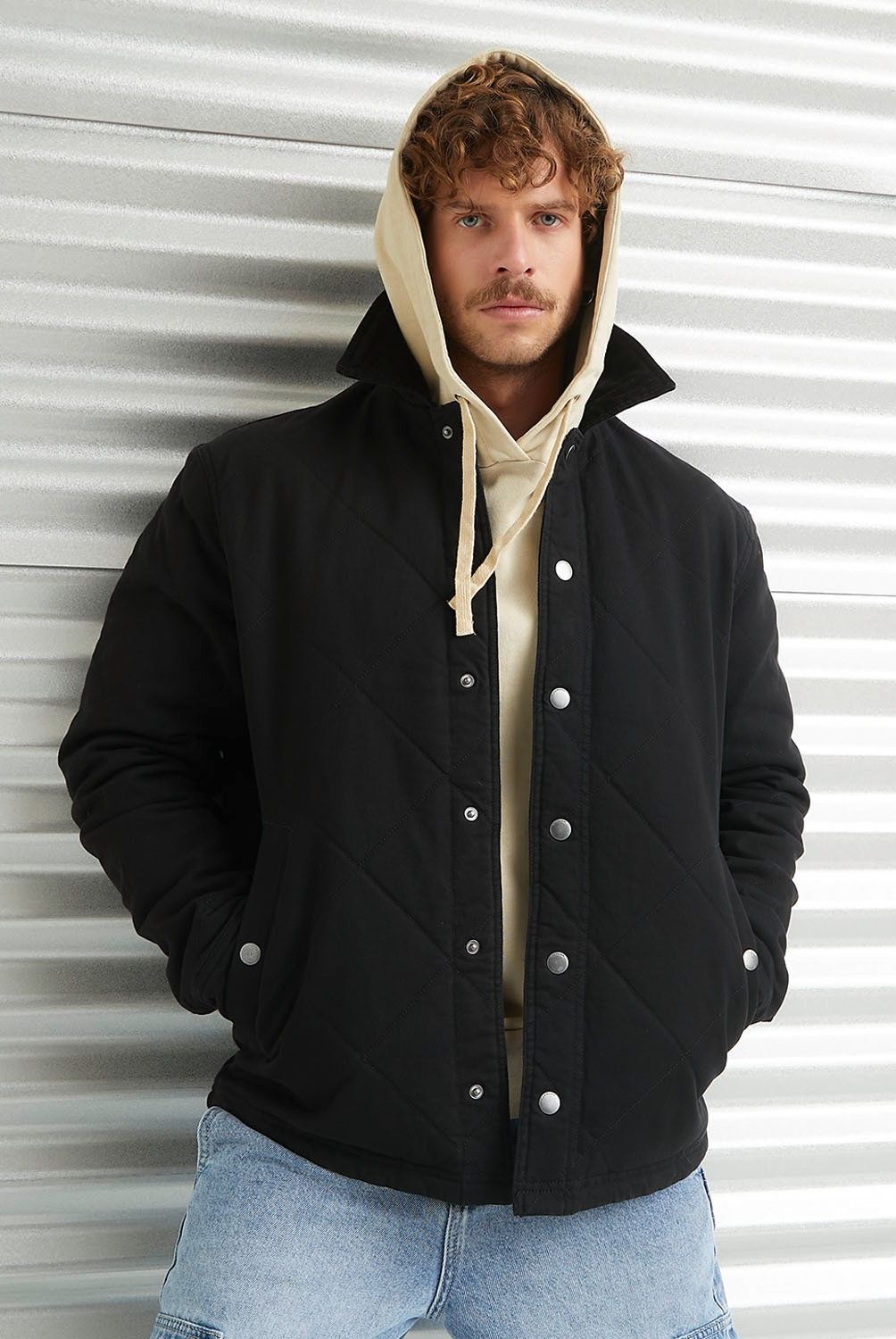 AMERICANINO - Chaqueta Quilt Hombre Americanino