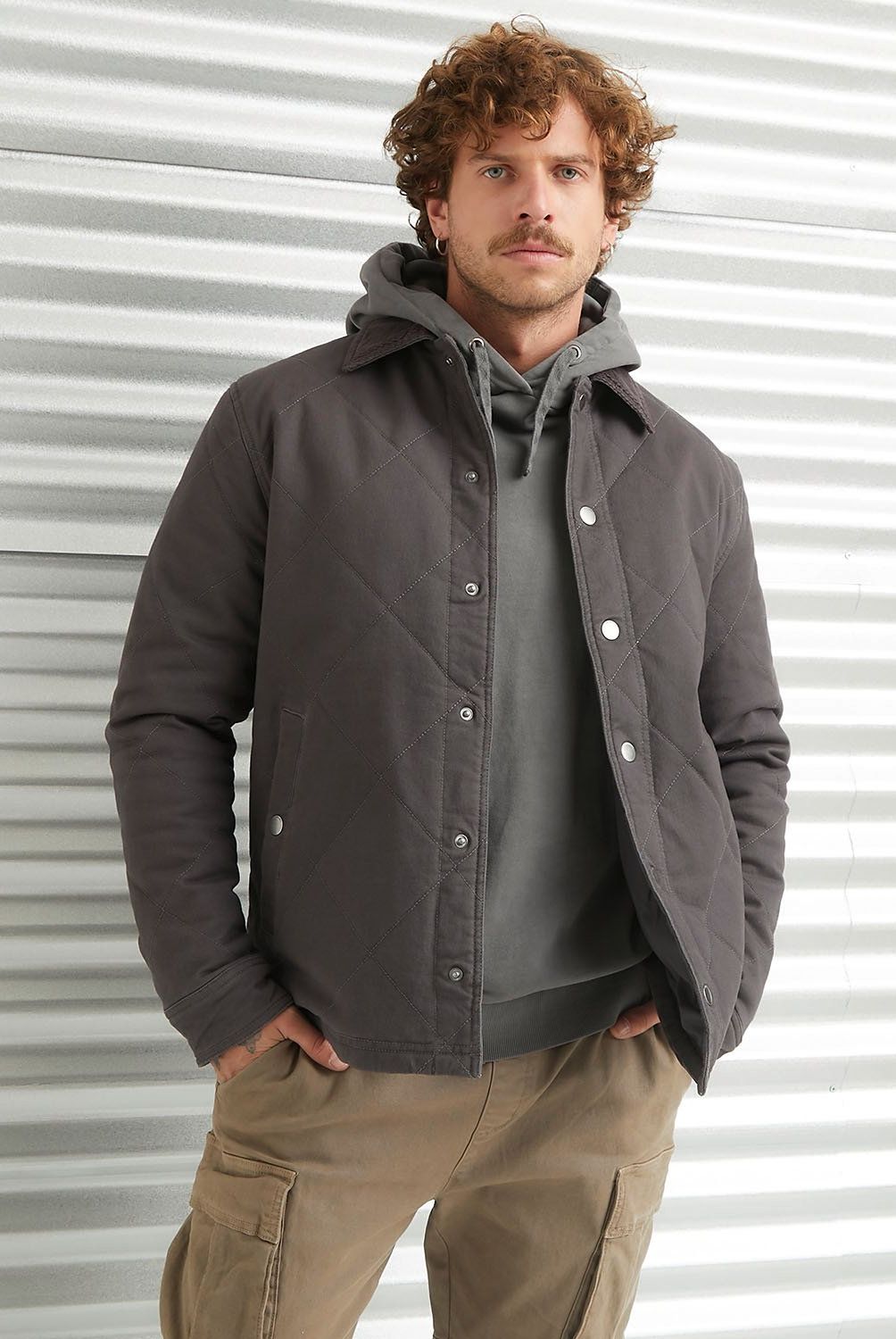 AMERICANINO - Chaqueta Quilt Hombre Americanino