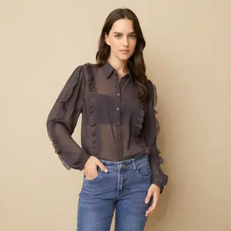 UNIVERSITY CLUB - Blusa Manga Larga Mujer