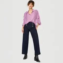 UNIVERSITY CLUB - Blusa Manga Larga Mujer