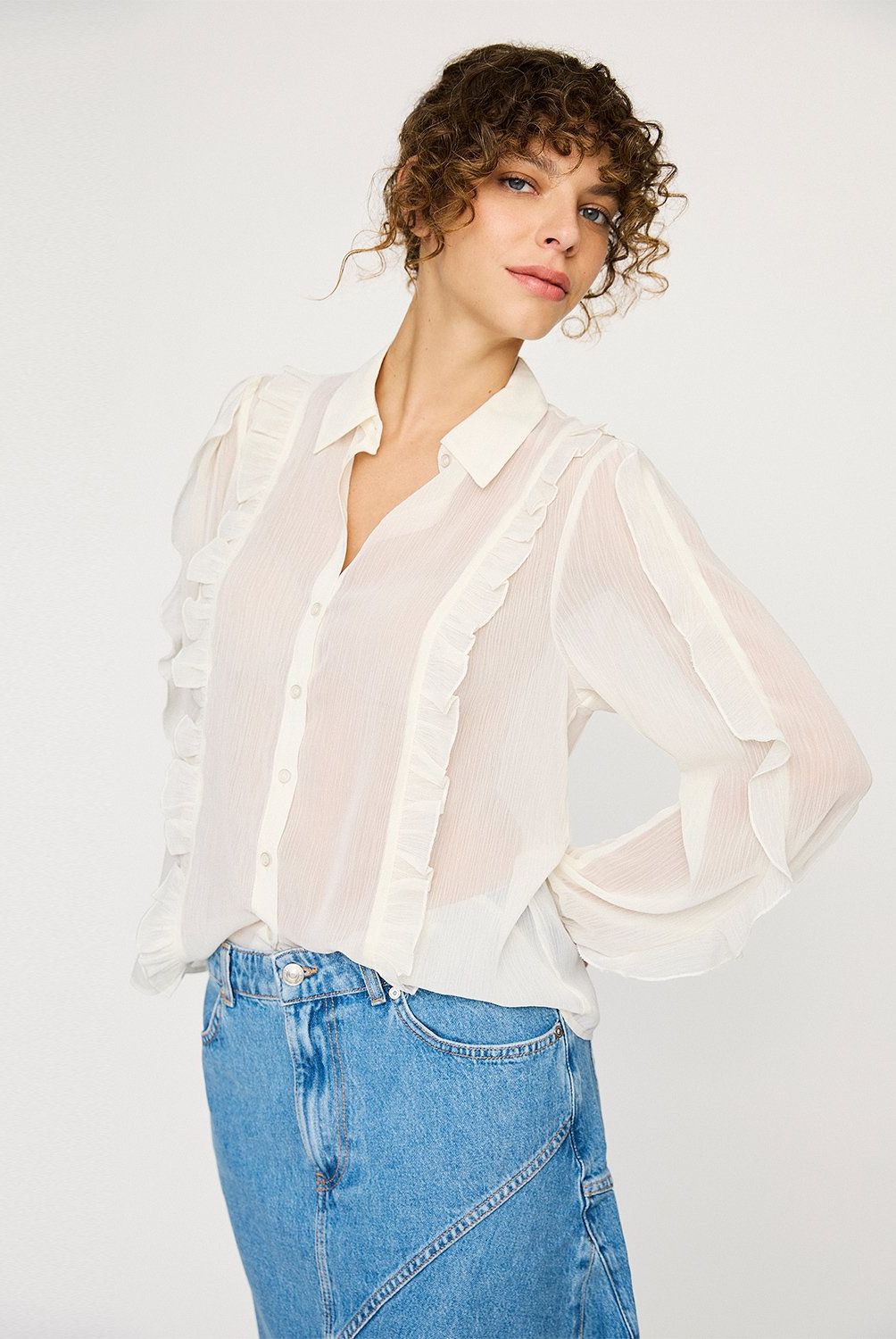 UNIVERSITY CLUB - Blusa Manga Larga Mujer University Club