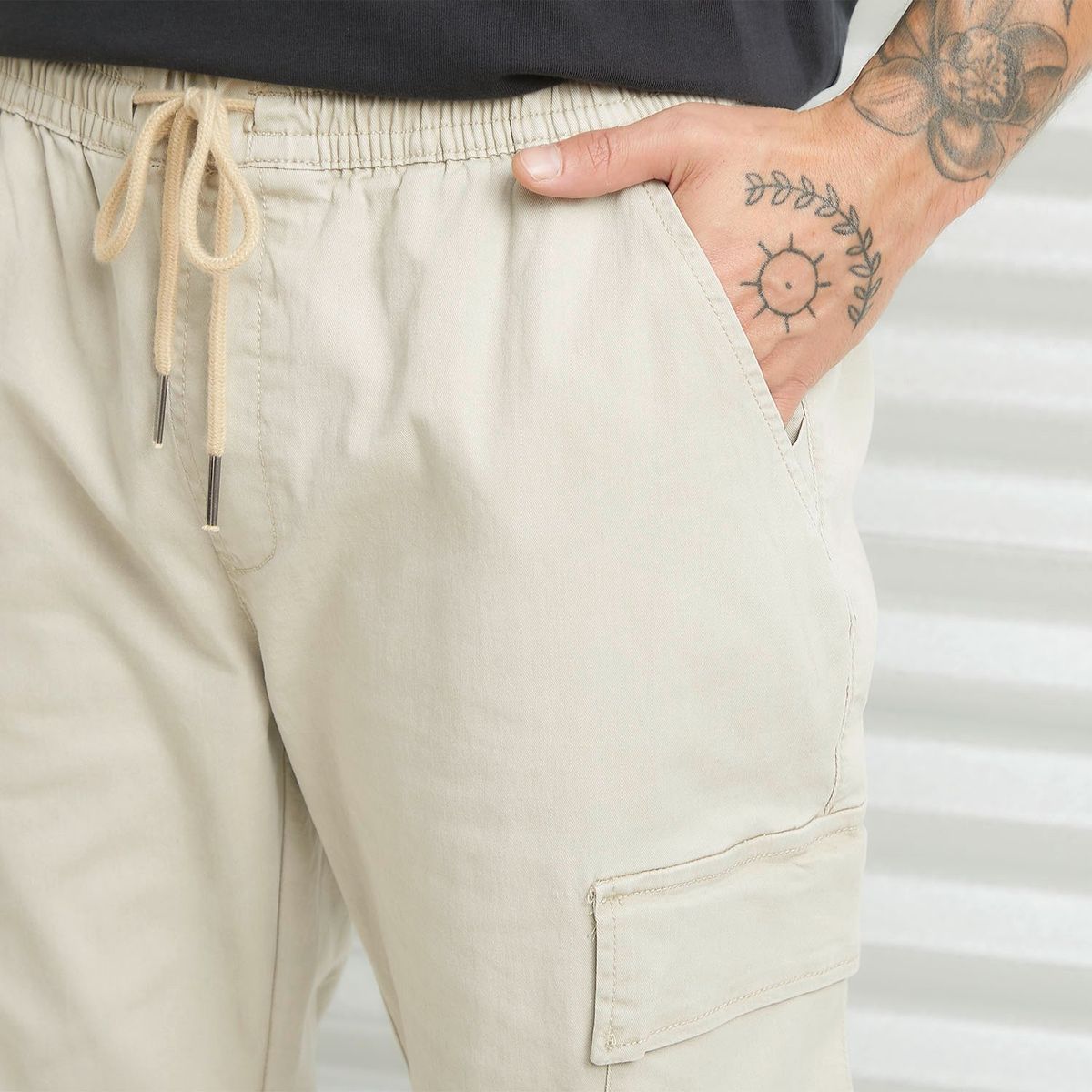 AMERICANINO - Pantalón Cargo Algodón Hombre Americanino
