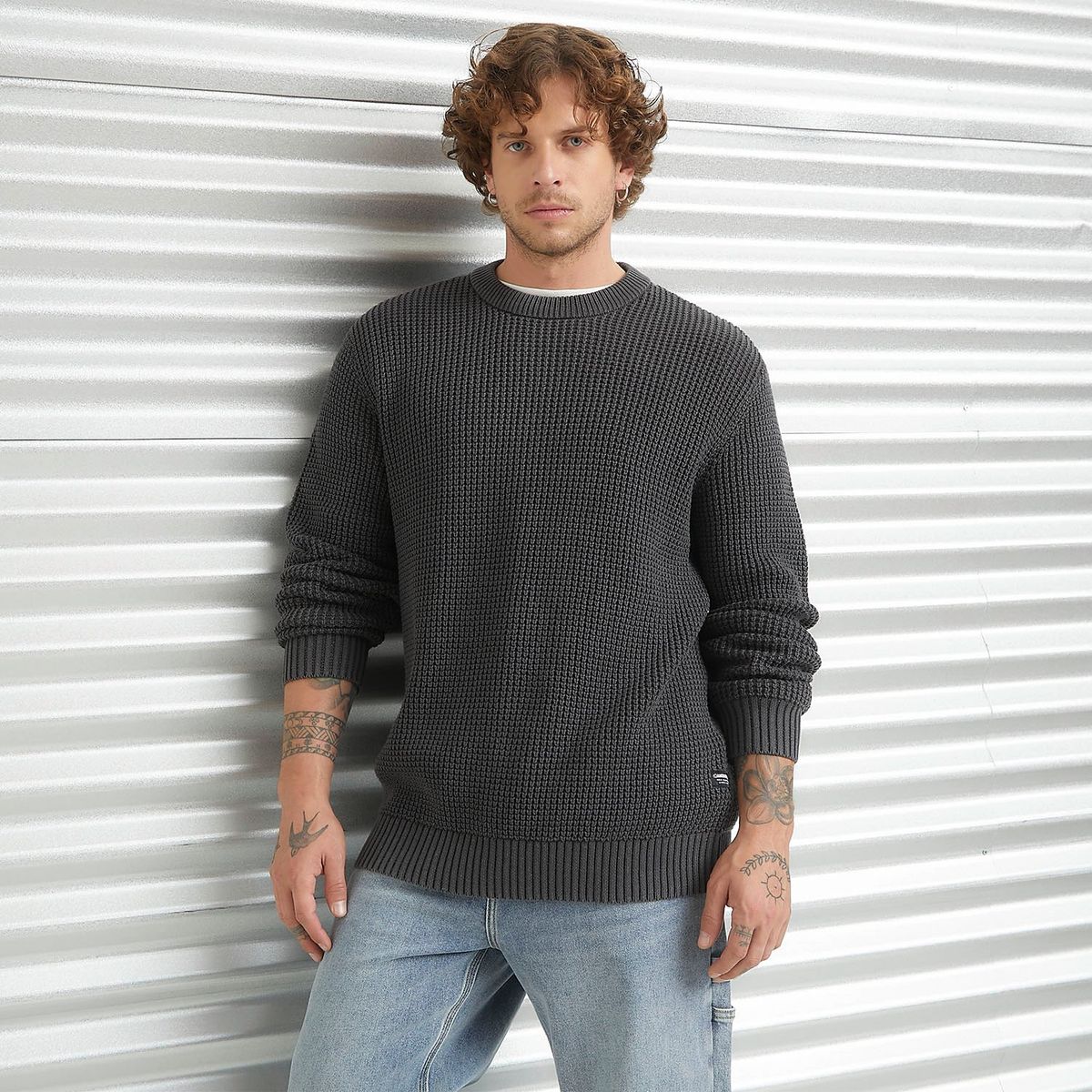 AMERICANINO - Sweater Casual Algodón Hombre Americanino