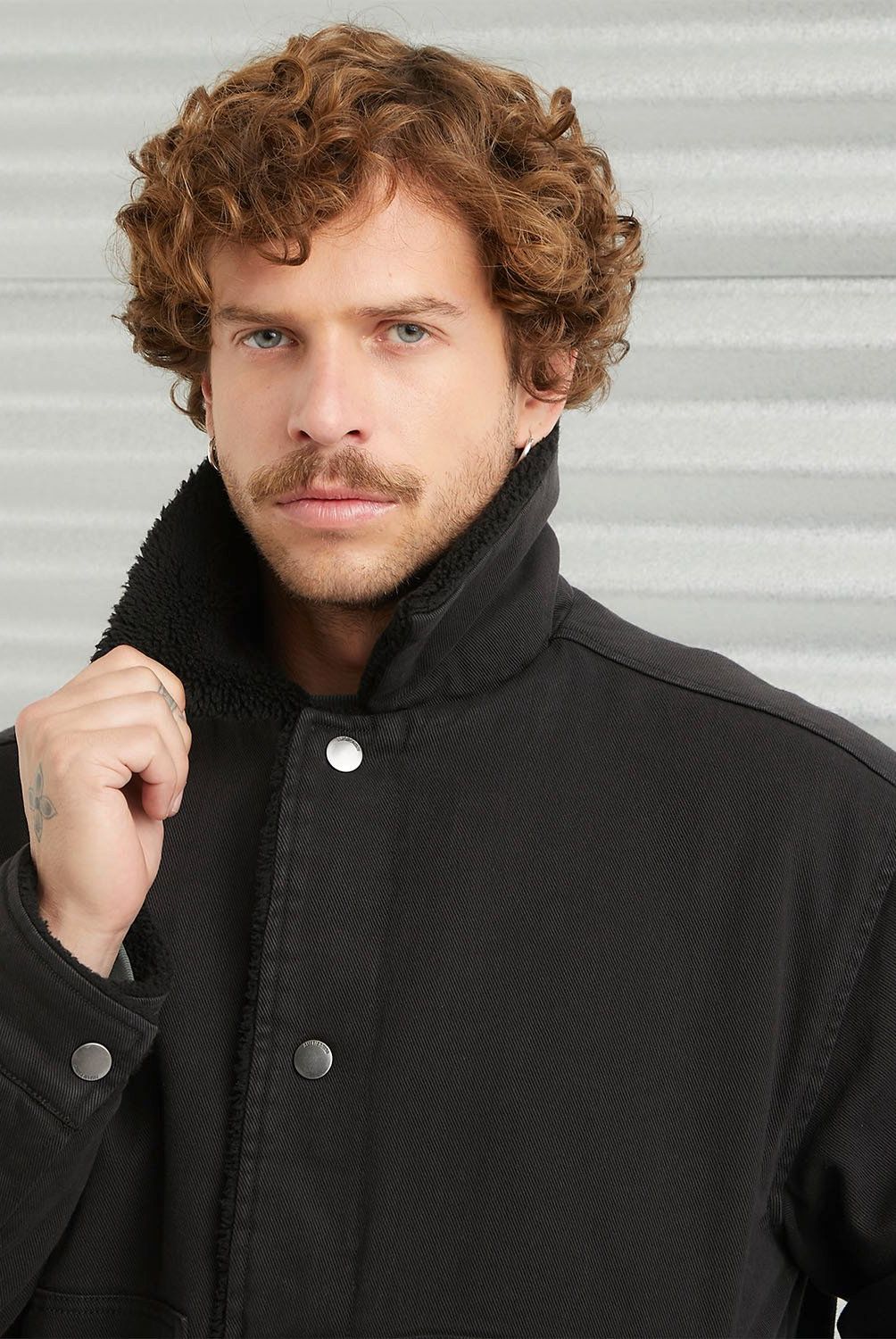 AMERICANINO - Chaqueta Tela Manga Larga Hombre Americanino