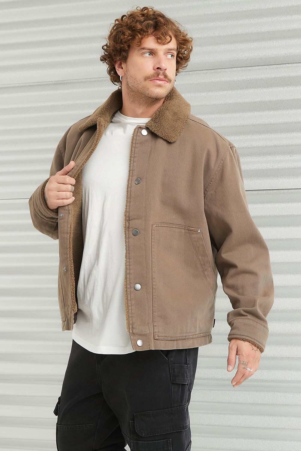 AMERICANINO - Chaqueta Tela Manga Larga Hombre Americanino