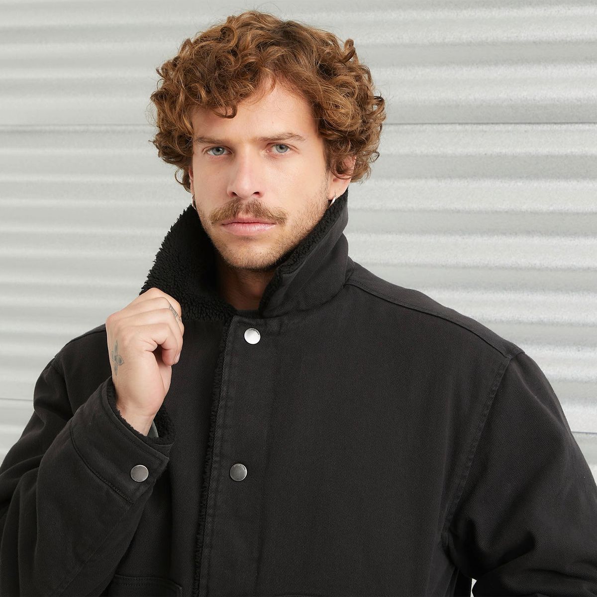 AMERICANINO - Chaqueta Tela Manga Larga Hombre Americanino