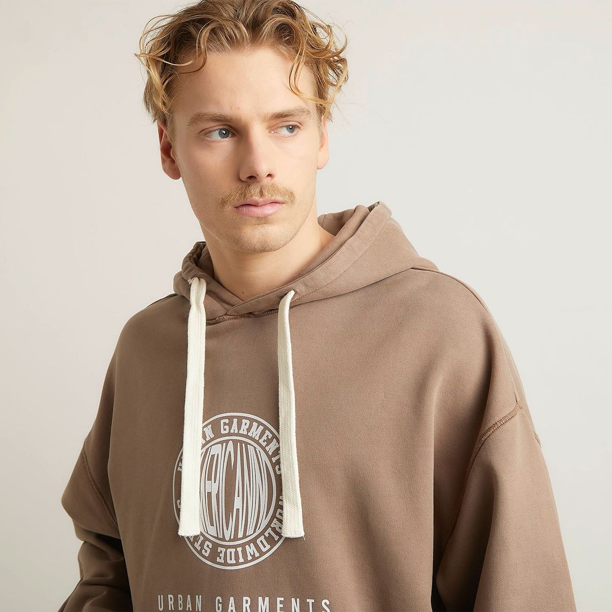 AMERICANINO - Polerón Americanino Canguro Algodón Manga Larga Hombre