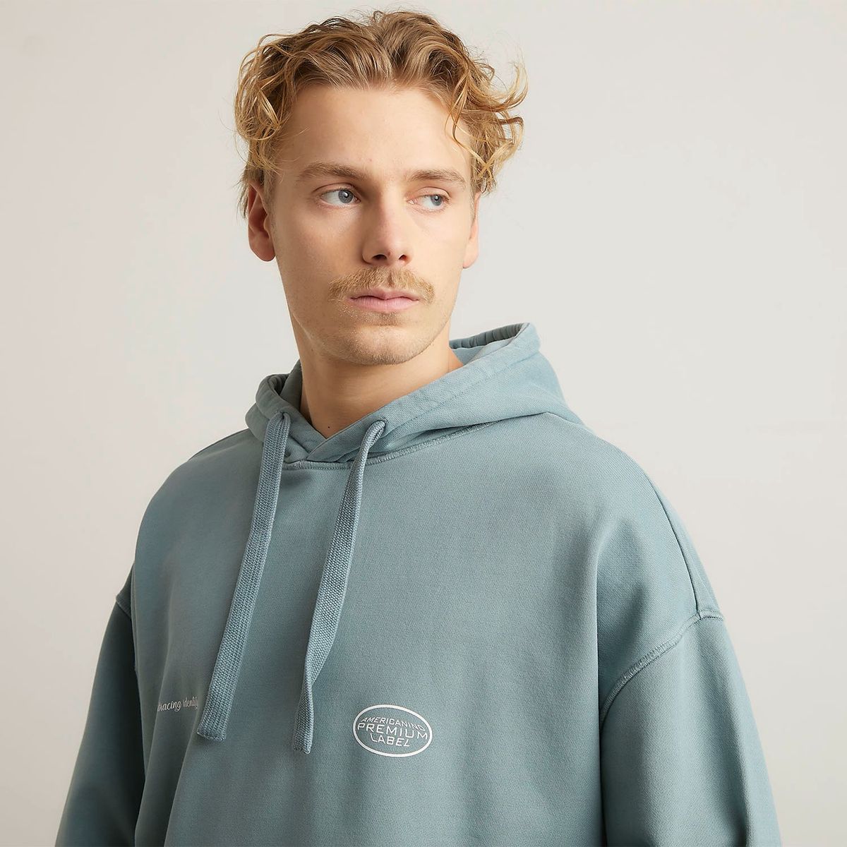 AMERICANINO - Polerón Americanino Canguro Algodón Manga Larga Hombre