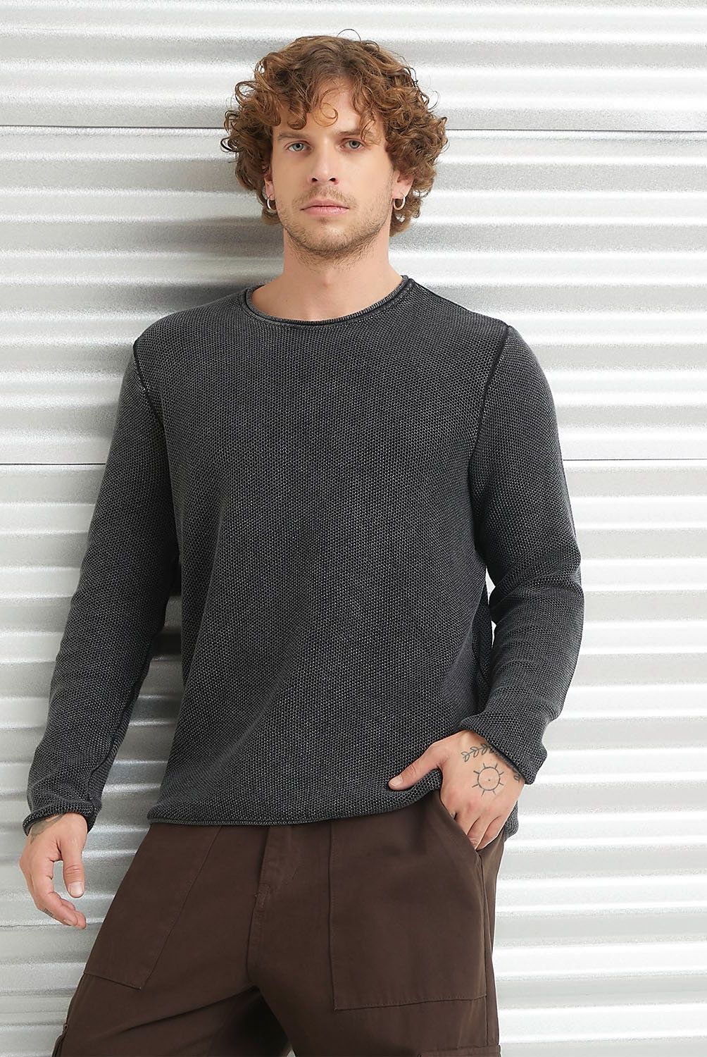 AMERICANINO - Sweater Casual Algodón Hombre Americanino
