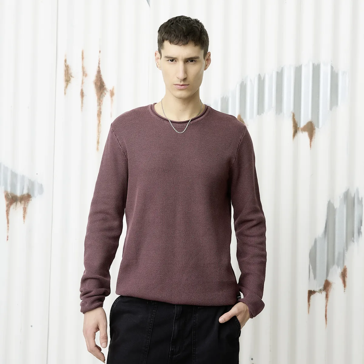 AMERICANINO - Sweater Casual Algodón Hombre Americanino