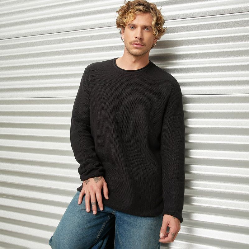 AMERICANINO - Sweater Casual Algodón Hombre Americanino