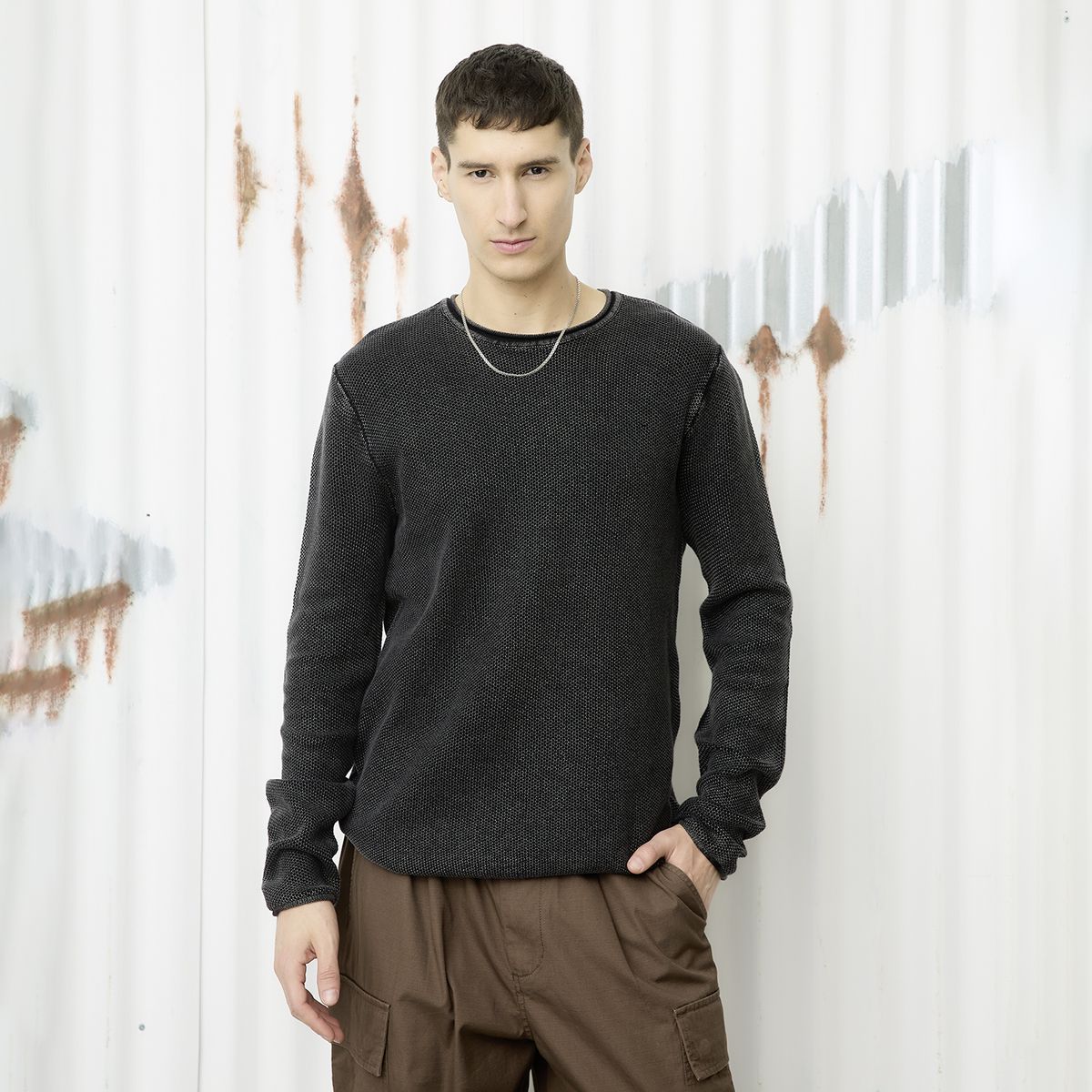 AMERICANINO - Sweater Casual Algodón Hombre Americanino