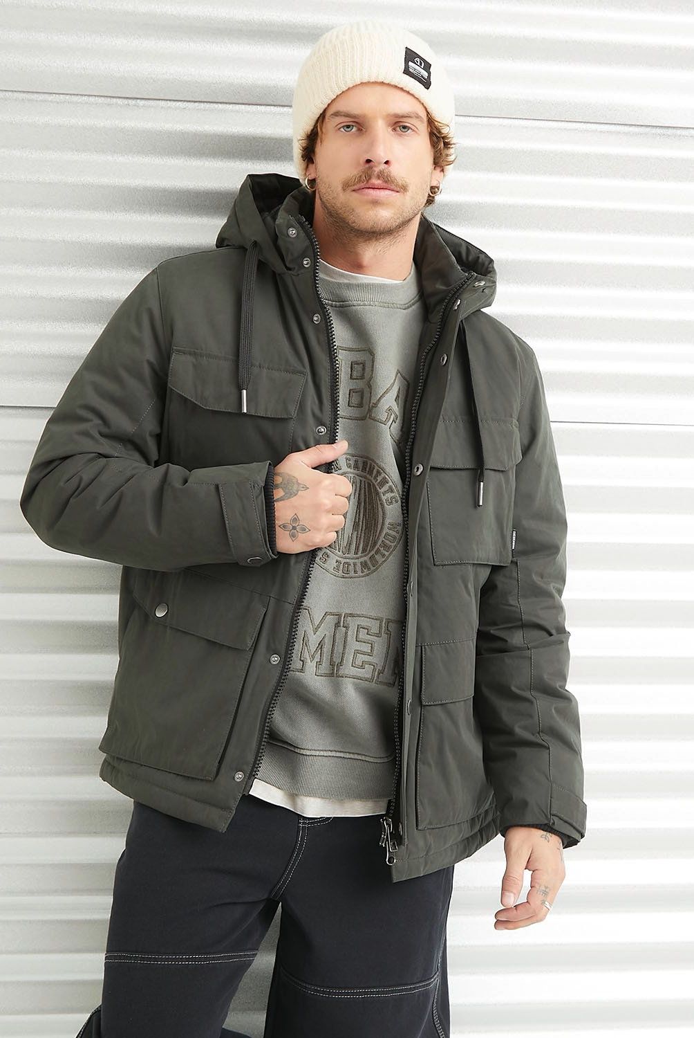 AMERICANINO - Chaqueta Acolchada Hombre Americanino