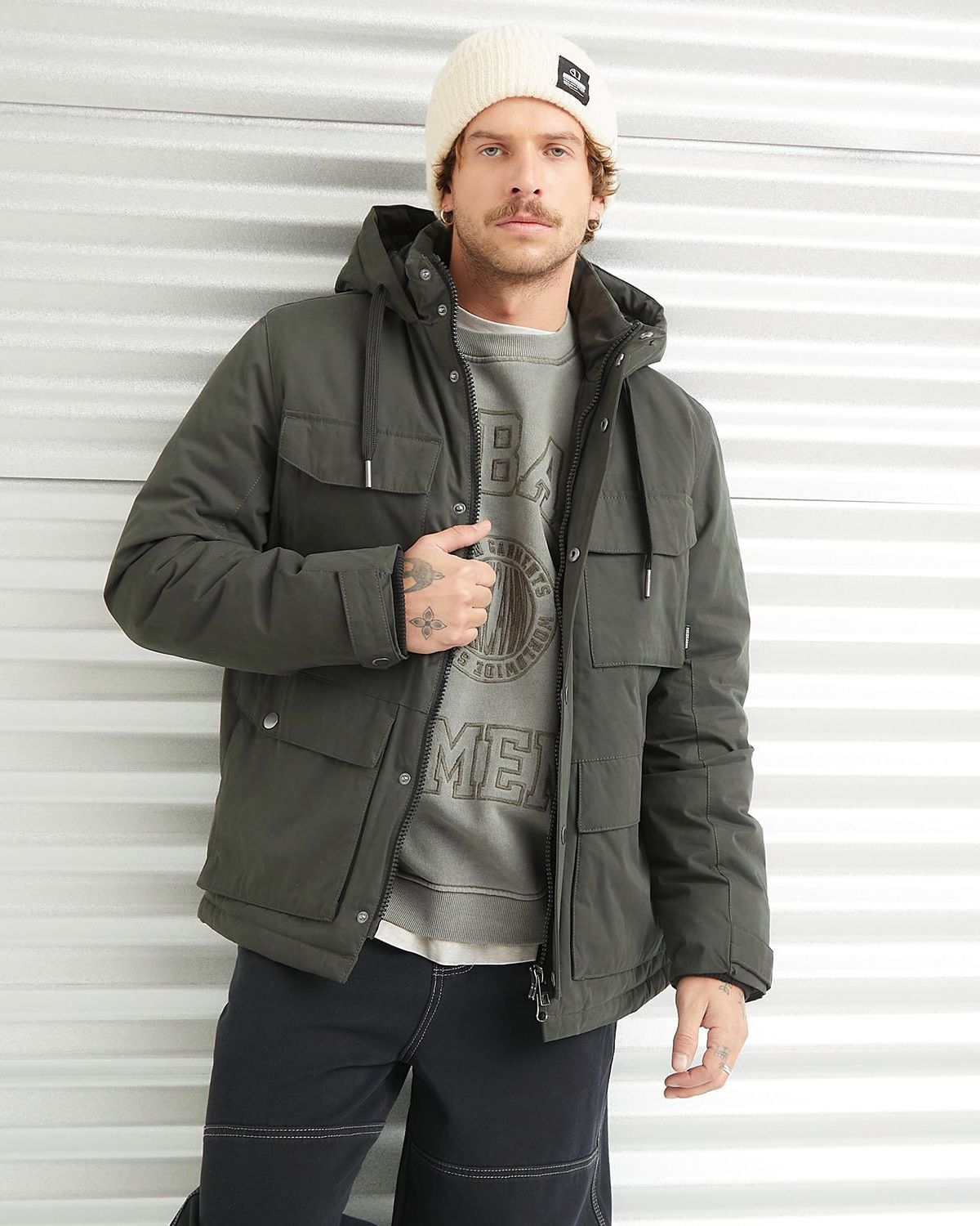 Chaqueta Acolchada Hombre Americanino Americanino Chile