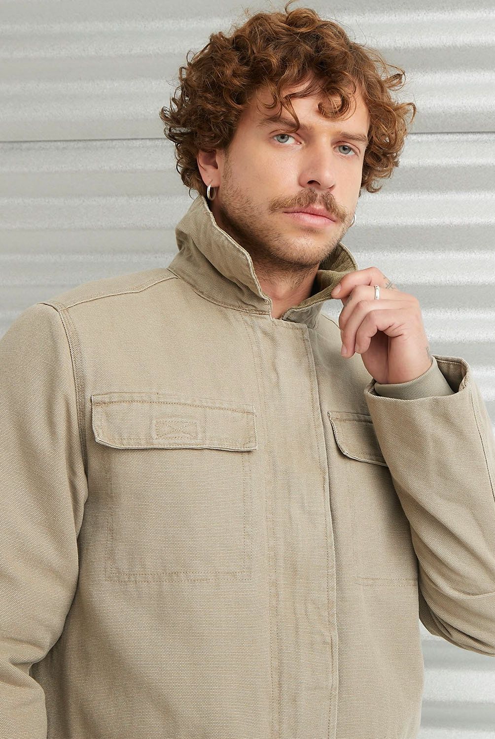 AMERICANINO - Chaqueta Utility Hombre Americanino