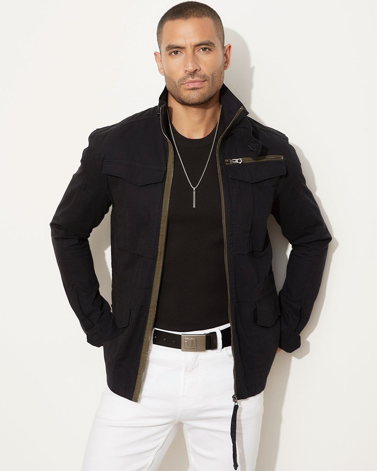 Jacket Mossimo Chaqueta Hombre MOSSIMO Chaqueta Utility Hombre Mossimo