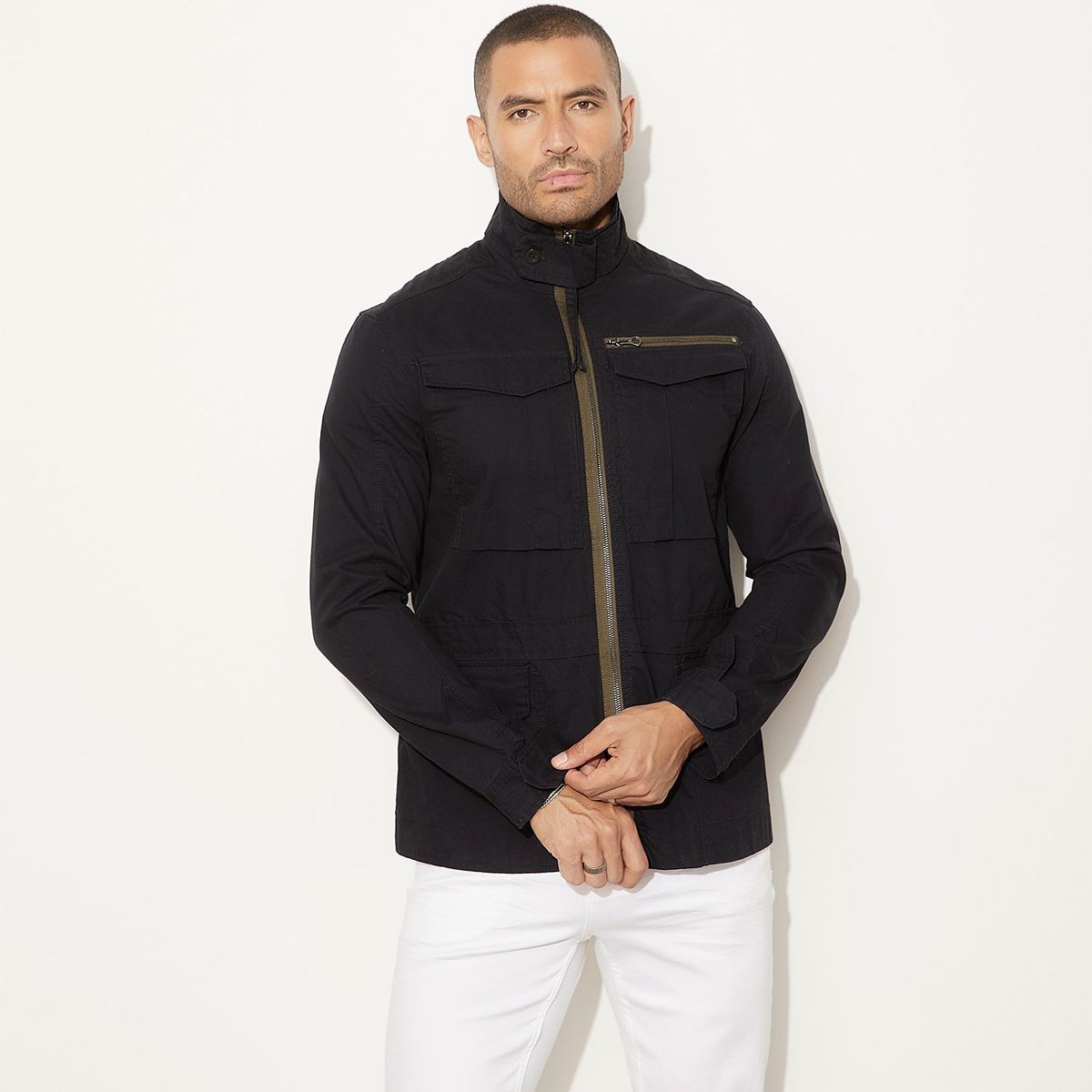MOSSIMO - Chaqueta Utility Hombre Mossimo