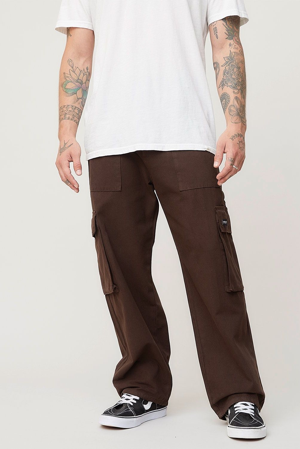 AMERICANINO - Pantalón Cargo Americanino Fit Relajado Hombre Algodón