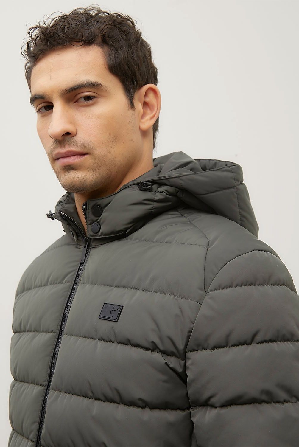 WOLF&HANK - Parka Casual Hombre Wolf&Hank Manga Larga