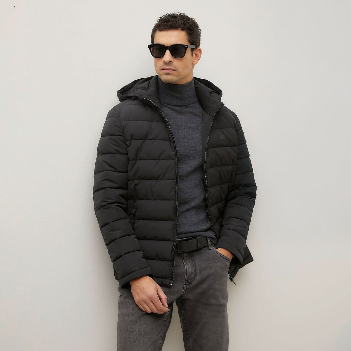 WOLF&HANK - Parka Casual Hombre Wolf&Hank Manga Larga