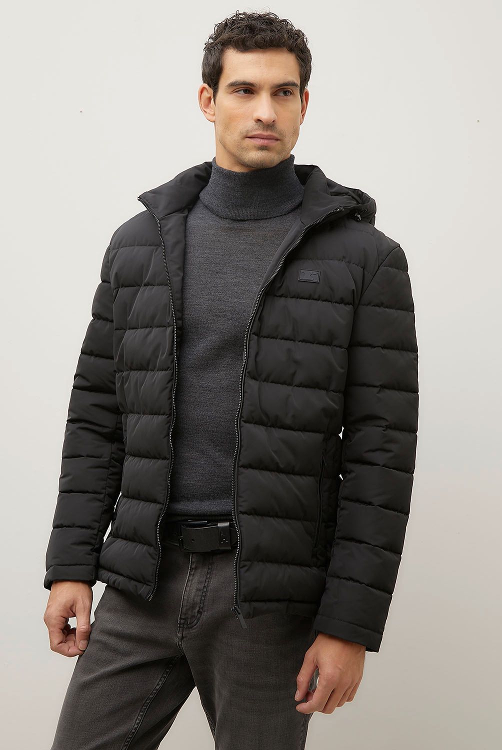 WOLF&HANK - Parka Casual Hombre Wolf&Hank Manga Larga