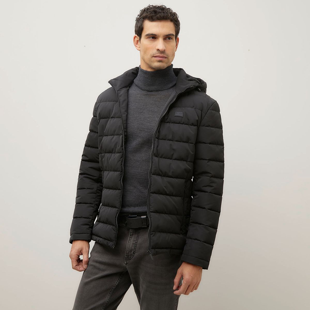 WOLF&HANK - Parka Casual Hombre Wolf&Hank Manga Larga