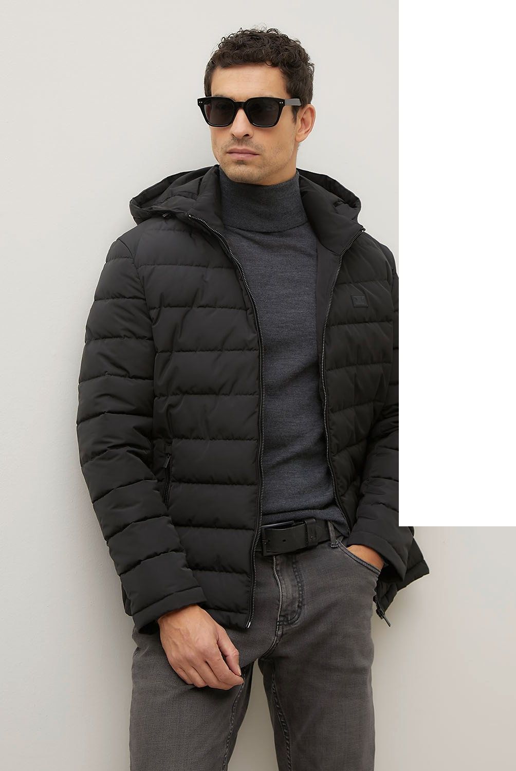 WOLF&HANK - Parka Casual Hombre Wolf&Hank Manga Larga