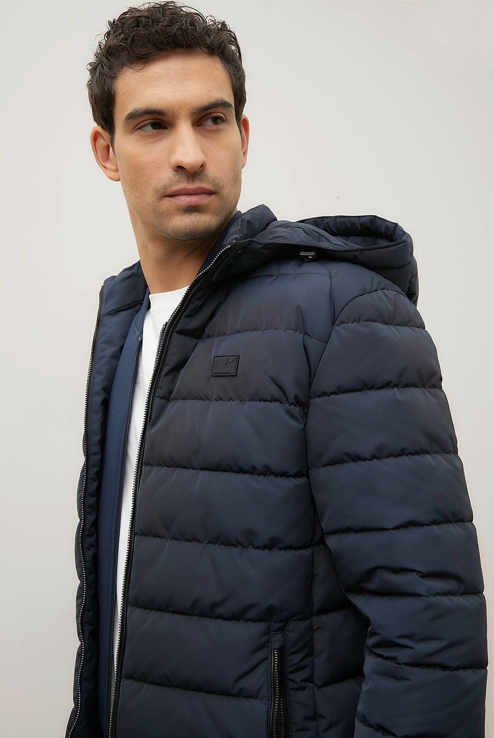 WOLF&HANK - Parka Casual Hombre Wolf&Hank Manga Larga