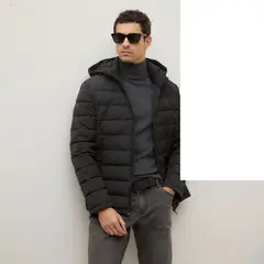 WOLF&HANK - Parka Casual Hombre Manga Larga